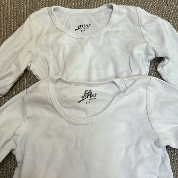H&M Kids White Long Sleeve Tee - Picture 6 of 6